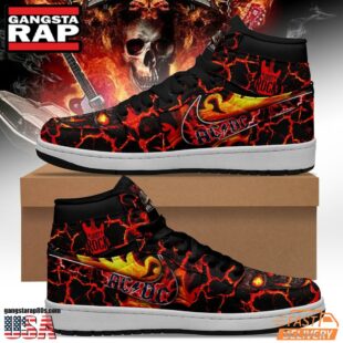 ACDC Band Music Fans Airr Jordan 1 High Top Sneakers Shoes