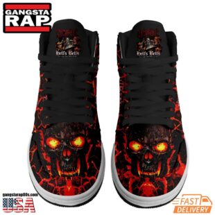 ACDC Band Music Fans Airr Jordan 1 High Top Sneakers Shoes