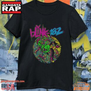 Blink 182 Overboard Event Black T Shirt