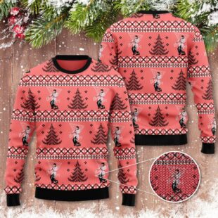 Celebrate The Season With Elvis Presley 3D Ugly Sweater - Xmas Sweaters