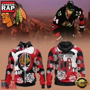 Chicago Blackhawks NHL Grateful Dead Zip Hoodie