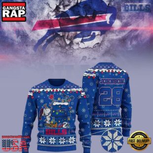 Custom Buffalo Bills Surprise Gnomes Buffalo Bills Ugly Christmas Sweater