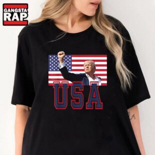 Election 2024 Shirts, Trump Raising Arm Moment in History T-Shirts