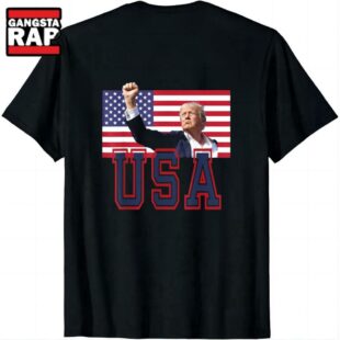 Election 2024 Shirts, Trump Raising Arm Moment in History T-Shirts