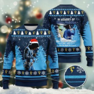 Elvis Presley 3D Ugly Sweater A King-Sized Christmas Celebration - Xmas Sweaters