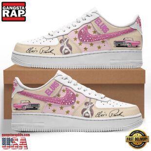 Elvis Presley Music Fans Lover Air Force 1 Sneaker Shoes