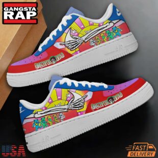 Grateful Dead Air Force 1 Low-Top Sneaker Shoes