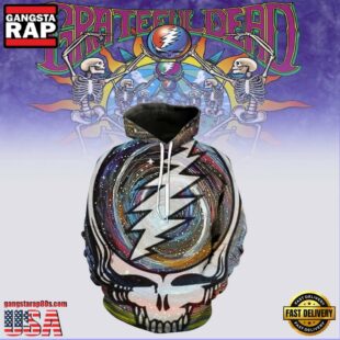 Grateful Dead All Over 3D Printed Hoodie For Men And Women