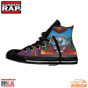 Grateful Dead Fans Lover High Top Canvas Sneakers Shoes