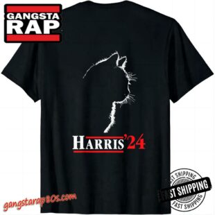 Harris '24 Shirts Kamala Cat T-Shirt, Election 2024, Vote Harris