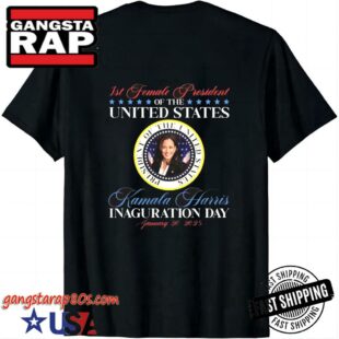 Kamala Harris Shirt - 1st Female President Of The United States Kamala Harris Inauguration Day 2025