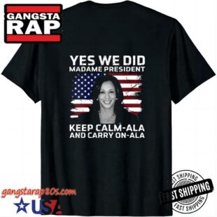 Kamala Harris Shirt – Keep Calm-Ala And Carry On-Ala