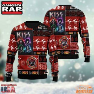 Kiss Band Monsters Exclusive 2024 Christmas Ugly Sweater