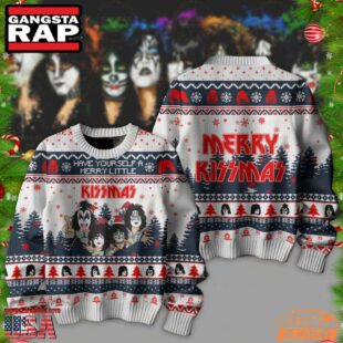 Kiss Rock Band Have Yourself A Merry Kissmas Christmas Ugly Sweater