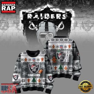 Las Vegas Raiders NFL Christmas Ugly Sweater