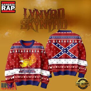 Lynyrd Skynyrd Fans Lover Red Color Ugly Christmas Sweater