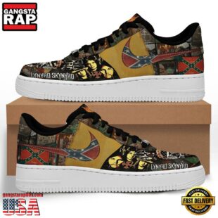 Lynyrd Skynyrd Photo Print Air Force 1 Sneaker Shoes