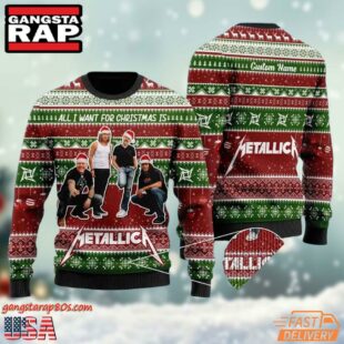 Metallica All I Want For Christmas Is You Ugly Sweaters