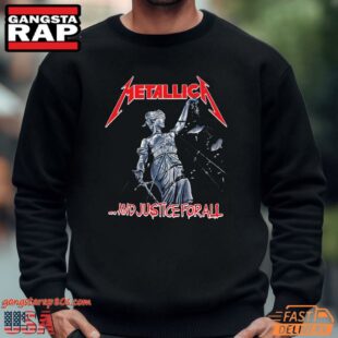 Metallica Band And Justice For All T Shirt, Sweatshirt