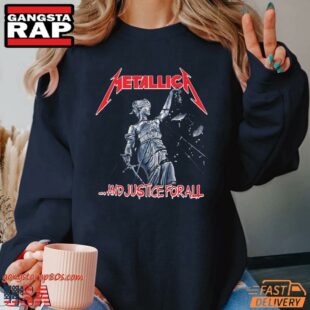 Metallica Band And Justice For All T Shirt, Sweatshirt