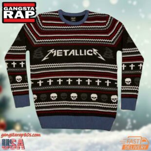 Metallica Band Black-Red Album 2024 Christmas Ugly Sweater