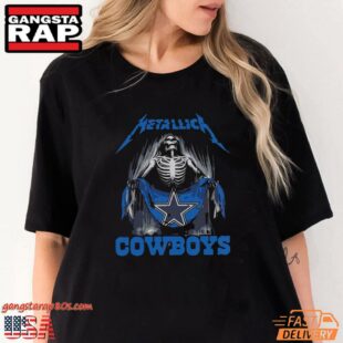 Metallica Band Cowboys NFL Unisex T Shirt