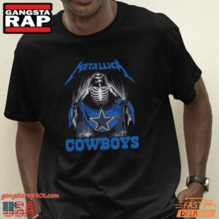 Metallica Band Cowboys NFL Unisex T Shirt