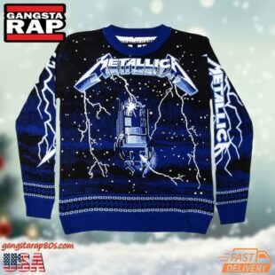 Metallica Band Fan Love Christmas Ugly Sweater