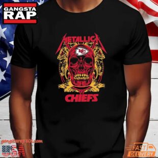 Metallica Band Kansas City Chiefs NFL Unisex T Shirt