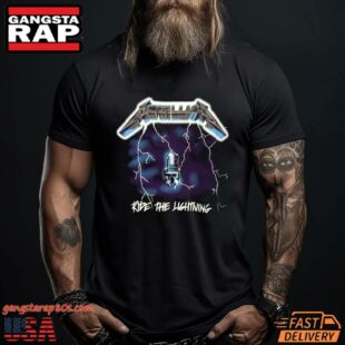 Metallica Band Ride The Lightning T shirt