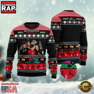 New Kids On The Block Funky Christmas Ugly Sweater