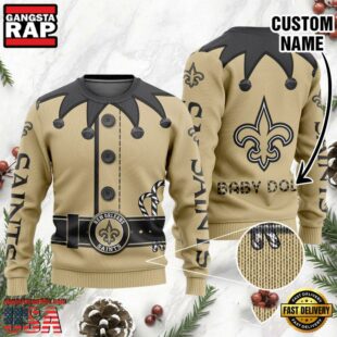 New Orleans Saints Grinch NFL Ugly Christmas Sweaters