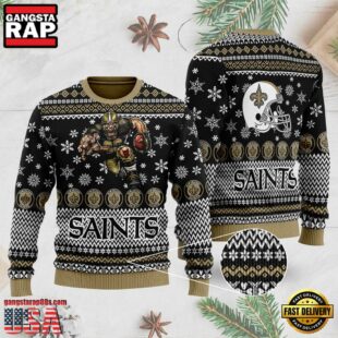 New Orleans Saints NFL Christmas Ugly Sweater For Men Women