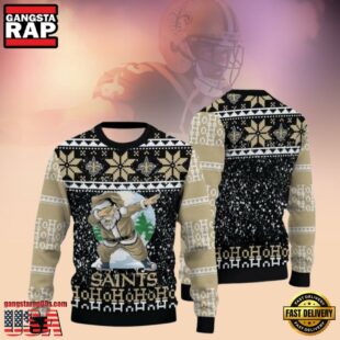 New Orleans Saints NFL Merry Xmas Funny Ugly Sweater