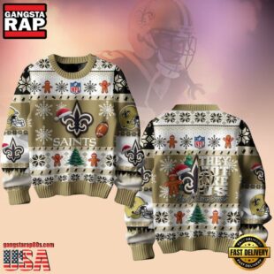 New Orleans Saints NFL New Orleans Saints Ugly Christmas Sweaters