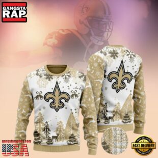 New Orleans Saints Special NFL Christmas Ugly Sweater