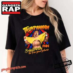 President Donald Trump Shirt, Trump Wrestling Meme Fake News Trumpamania T-Shirt