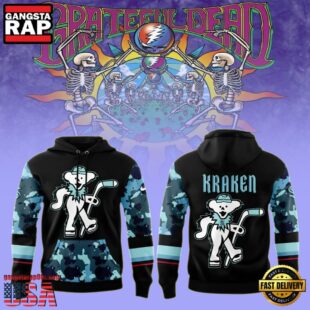 Seattle Kraken Grateful Dead Band Night Special 3D Hoodie