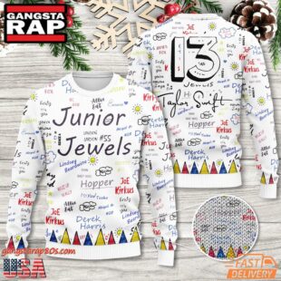 Taylor Swift Junior Jewels Christmas Ugly Sweater