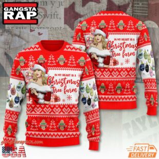 Taylor Swift Taylor Swift Santa Have Yourself A Merry Swiftmas Ugly Sweater