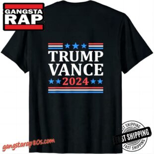 Trump Shirt, Trump Vance 2024 For President VP USA Election Patriotic T-Shirt