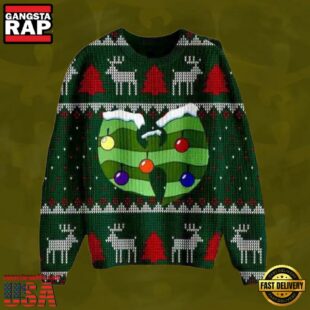 Wu Tang Clan Chandelier With Logo Chandelier Ugly Christmas Sweater