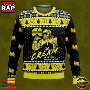 Wu Tang Clan Macho Man Cream Of The Crop Rises To The Top Ugly Christmas Sweater