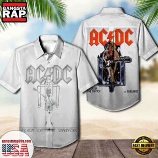 ACDC Rock Band Flick of the Switch Classic Hawaiian Shirt