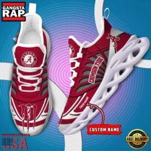 Alabama Crimson Tide Custom Max Soul Shoes Sneaker