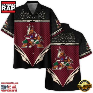 Arizona Coyotes National Hockey League NHL Hawaiian Shirt