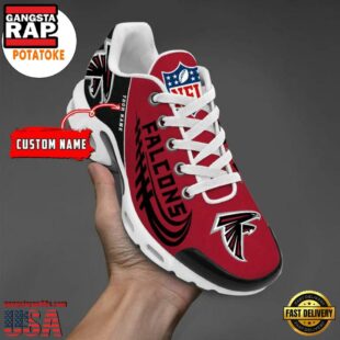 Atlanta Falcons Custom Name Air Cushion Sports Shoes Air Max Plus Shoes