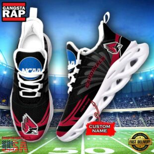 Ball State Cardinals NCAA Custom Max Soul Shoes Sneakers