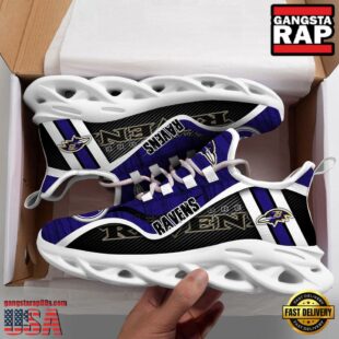 Baltimore Ravens NFL Clunky Max Soul Shoes Gift For Fans