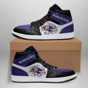 Baltimore Ravens NFL JD1 Boot Sneakers Shoes